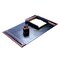 Dacasso Walnut & Leather 3-Piece Desk Set DF-8437 - alternate 1